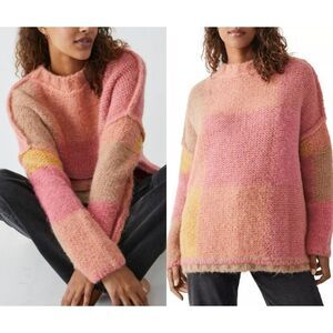 NWT|Free People Domino Wool Sweater, MEDIUM